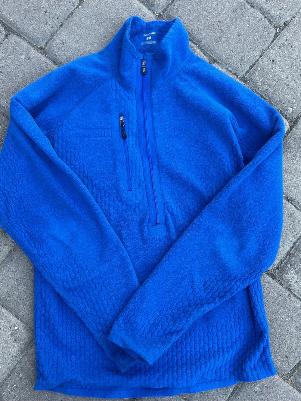 Patagonia Men’s (small) Vintage Blue R 1.5 Quarter-Zip Fleece Pullover